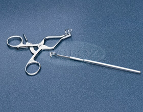 Pictured (left to right) : RS-8600 - WEITLANDER Surgical Retractor, Rake-style Surgical Retractor (Discontinued Item) - similar to RS-6630 . 